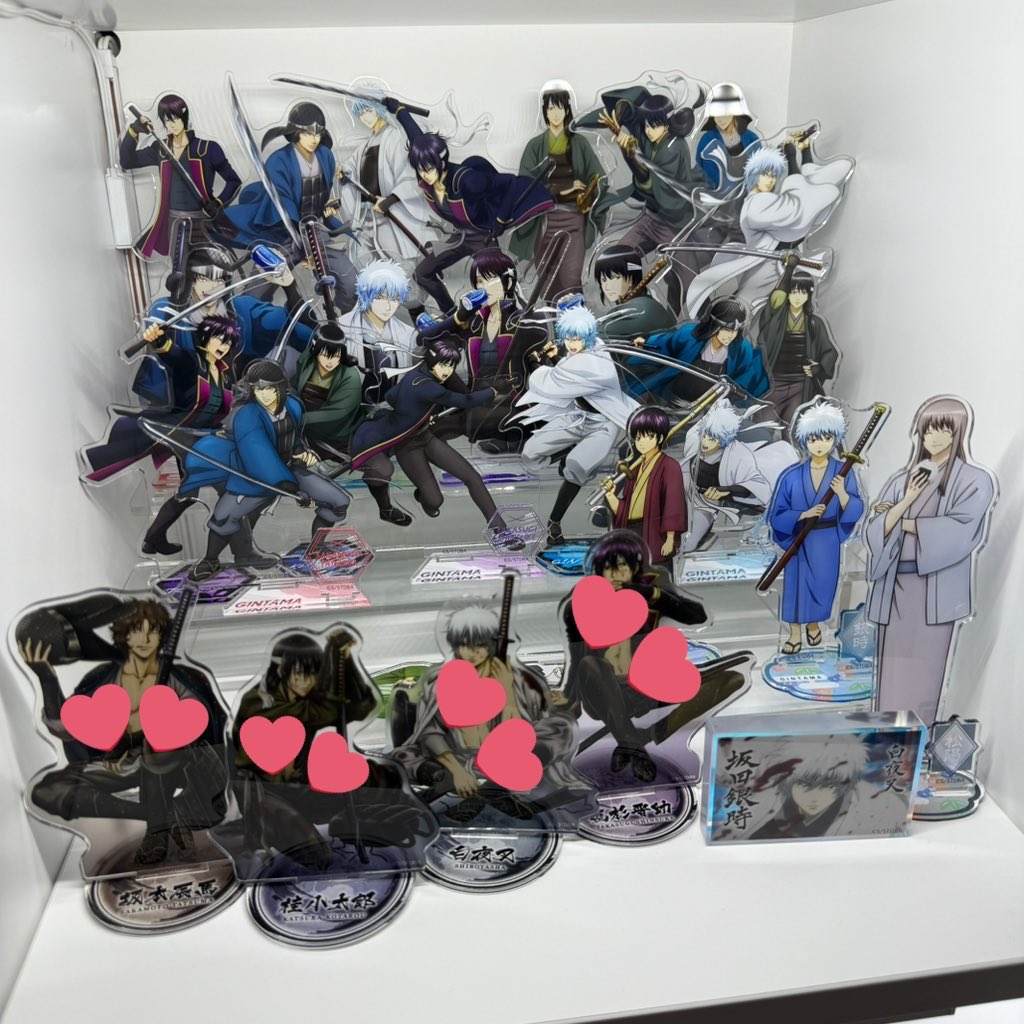 은혼 긴토키 위주 / #은혼장터
굿즈 순환을 위해 일부 제품 양도하려고 합니다

윗치폼에 제품들 정리하다가 힘들어서… 
구매 원하는 제품 있으면 

사진에 체크+가격 제시해서 디엠으로 연락 
주세요🥺

사진에 없는 제품은 윗치폼에서 구매 가능합니다

윗치폼
witchform.com/deposit_form/9…