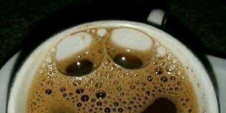 J7rm_'s tweet photo. When your coffee is happier than you are