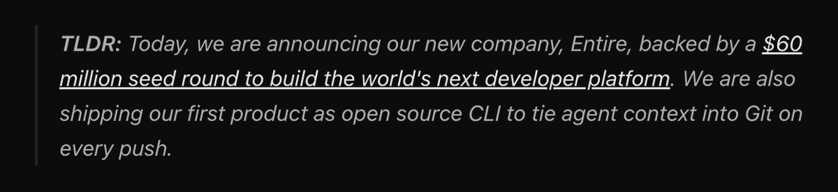 parthc_'s tweet photo. seed round of $60 million 🤯 https://t.co/oN0ARgs22D