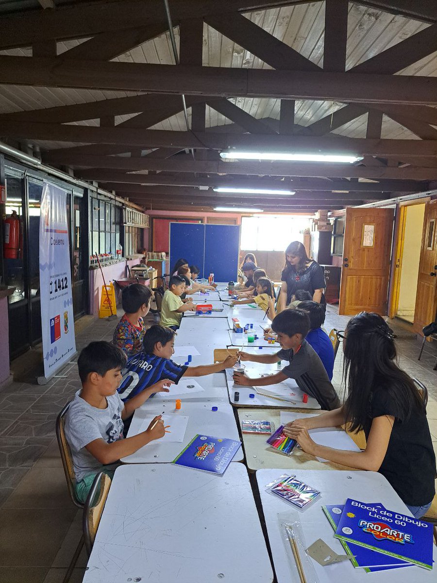 sendacoelemu's tweet photo. 🎨✨ Programa SENDA presente en la Escuela de Verano de Coelemu ✨🎨

Como Programa SENDA, participamos en la Escuela de Verano de la Ilustre Municipalidad de Coelemu, compartiendo una significativa jornada junto a niños y niñas de nuestra comuna. https://t.co/0LmP6tni0H