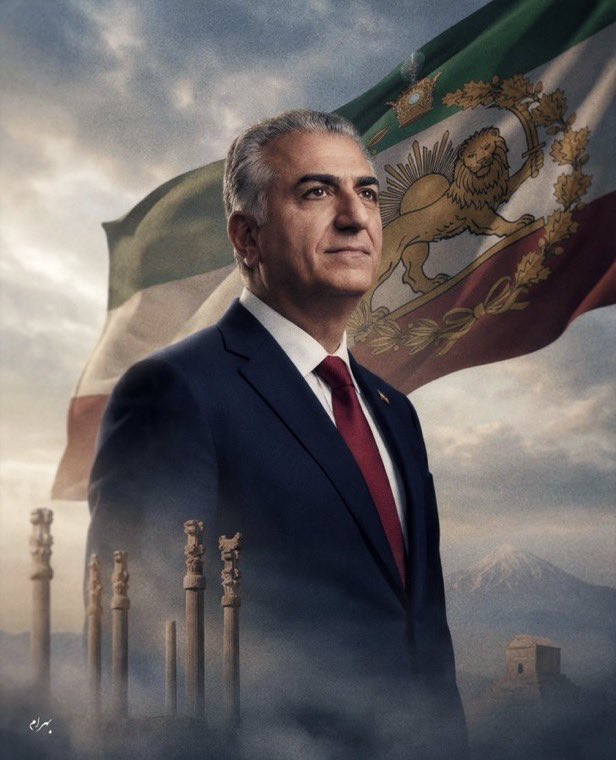 Millions of people, under a hail of bullets and live fire, chanted his name #KingRezaPahlavi my beloved people, during the Lion and Sun Revolution. The international community must negotiate with the leader of the transitional government, with the Shah of our country.