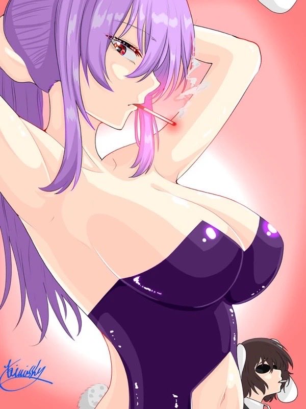 リメイクしました。うどんげー!!
#東方project 