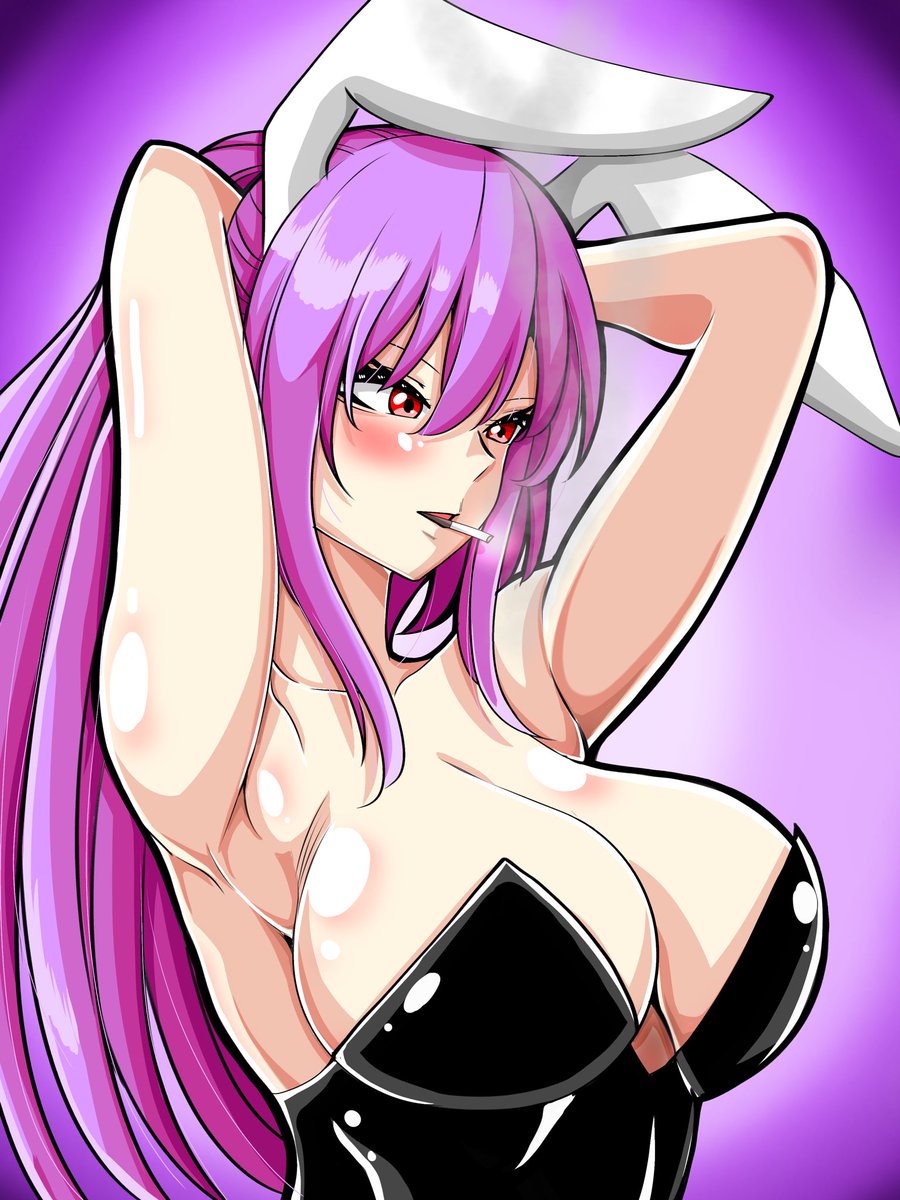 リメイクしました。うどんげー!!
#東方project 