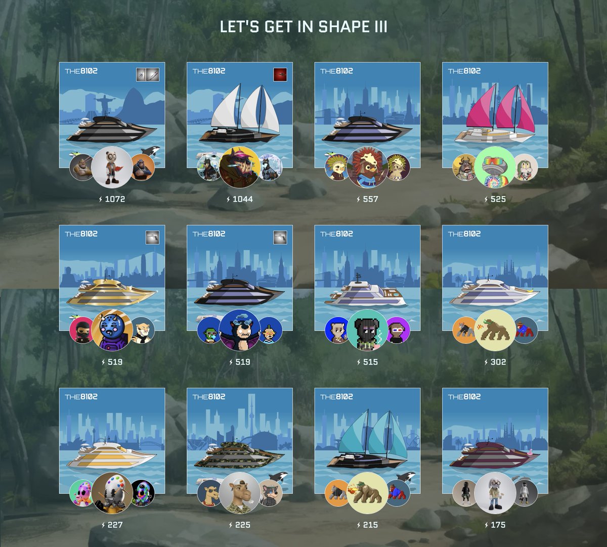 DiabloIncognit0's tweet image. MISSION: LET'S GET IN SHAPE III

@the8102game @akidcalledbeast @GeezOnApe @MutantHounds @mutant_cartel @_HenHouseNFT @BullsOnTheBlock @ThePlagueNFT @TheHopStarz @PiratesMeta @SpaceRidersXYZ @TycoonTigers @GobsOnApe @nightglyders #BitBeast @ApeChainRILLAZ @TheFisters @CamelsNFT