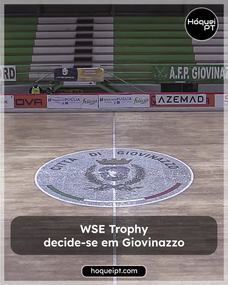 HoqueiPT's tweet photo. Um ano depois de se ter decidido em Follonica, a decisão da WSE Trophy regressa a Itália. O Giovinazzo, do português Xavi Cardoso, organiza a Final Four a 14 e 15 de Março, na luta pelo troféu com Valongo, Noisy e Sarzana. #WSETrophy

📰 sabe mais em https://t.co/A9eEg2yyAW

🌐 https://t.co/7sZie8ii5I