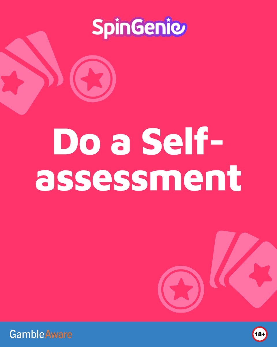 If you’re worried that your gambling could be becoming an issue, look out for yourself and take our self-assessment quiz.

Click here to take the self-assessment quiz:
rg.safe-communication.com

💫18+GambleAware