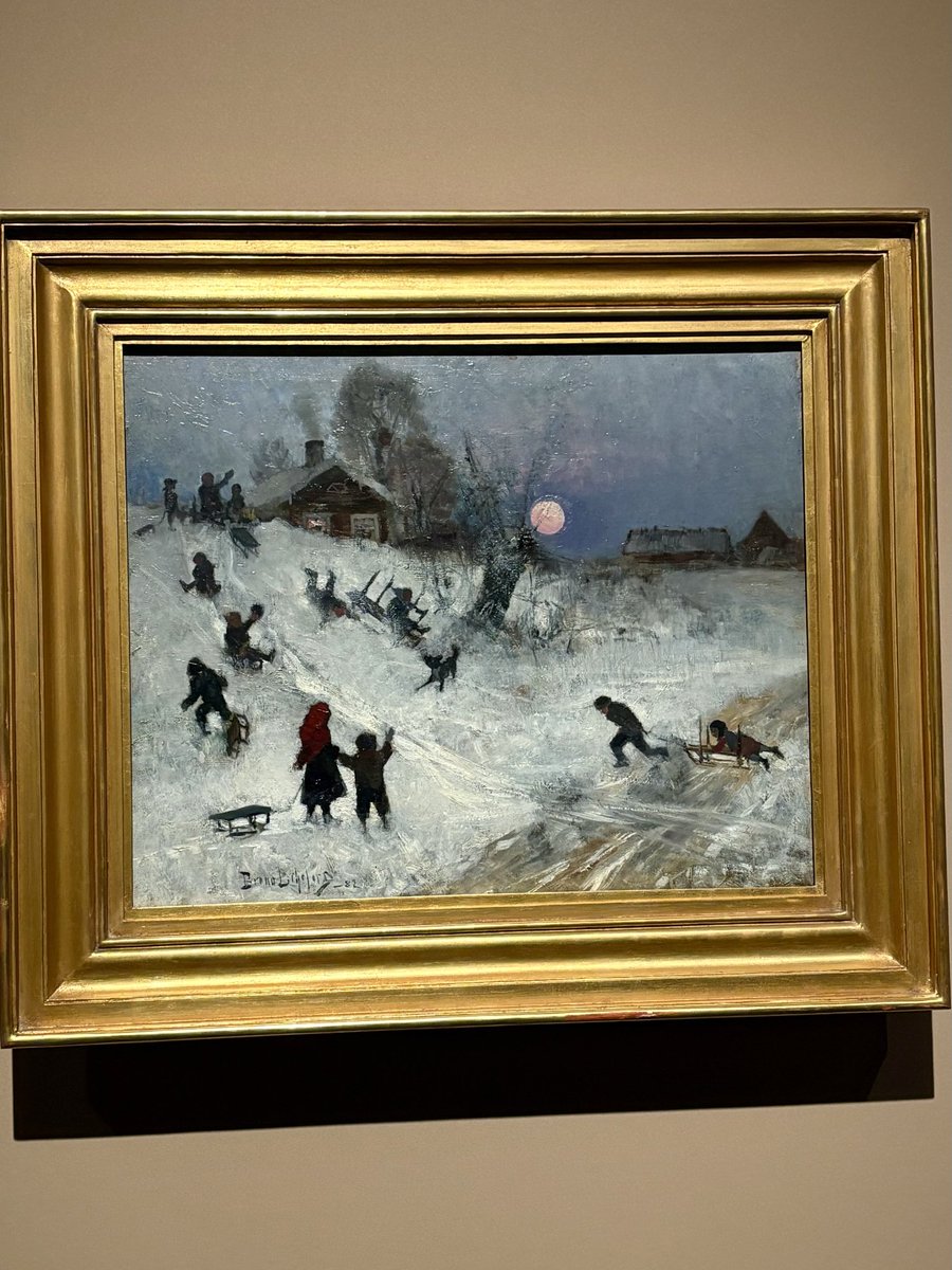 今日は雨☂️ この雨の中東京都美術館で行われているスウェーデン絵画