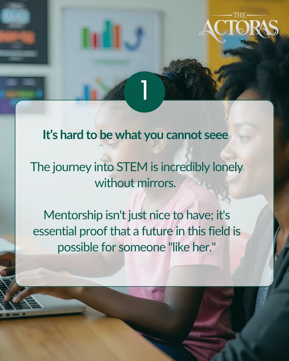 theactoras's tweet photo. Girls in science don’t need more motivation.
They need access, visibility, and real support.
Talent is universal. Opportunity should be too.
#TheActoras #GirlsInSTEM #AccessMatters #BuildTheFuture https://t.co/MJCUmygwOi