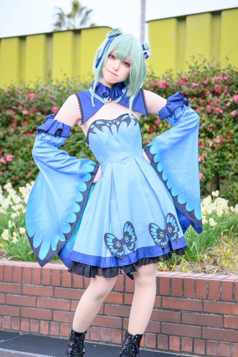 dadakyanon24's tweet photo. ⚠︎ cos / 潤羽るしあ🦋

 #cosplay https://t.co/NhggWUIcho