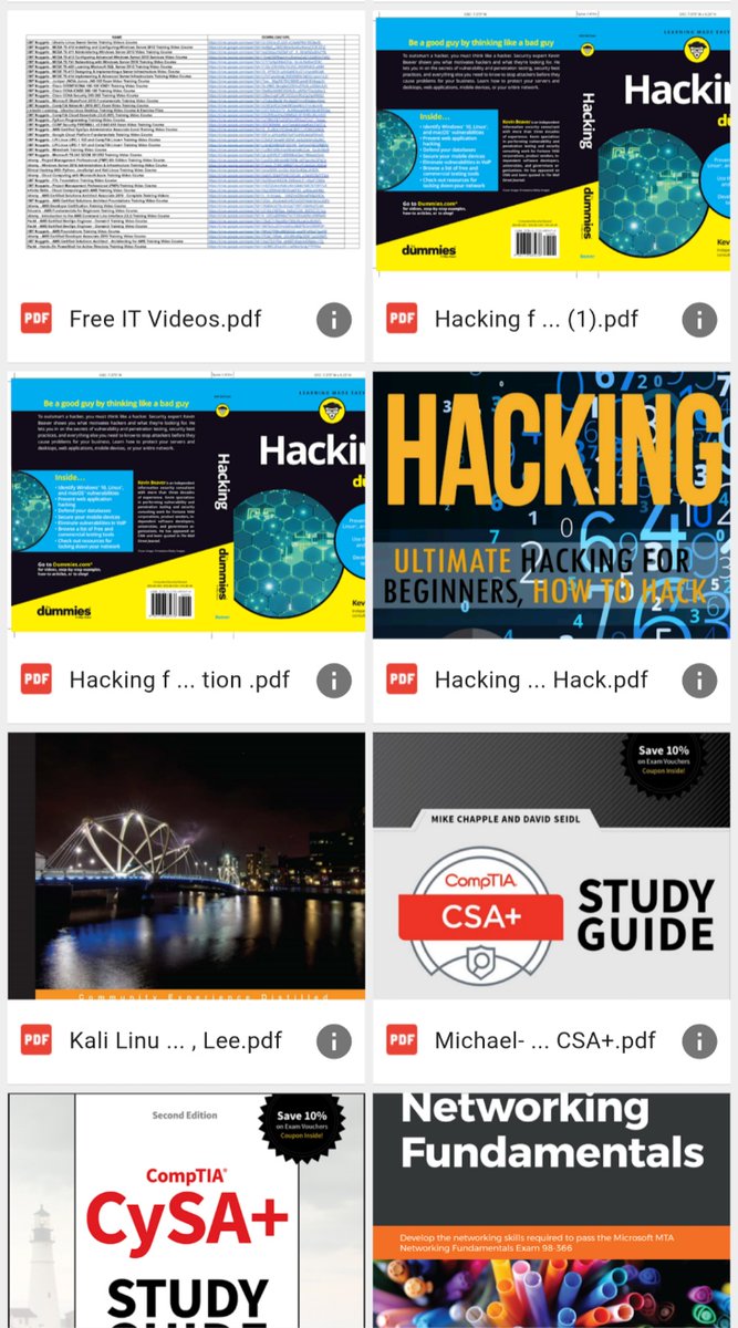 decabyte_info's tweet photo. FREE Cybersecurity Books 🔥

Ethical Hacking, Blue Team, Red Team, Linux, Networking &amp; more.

Everything in one Drive:👇

https://t.co/E9A62JykW8

#CyberSecurity #LearnFree #Infosec https://t.co/UO99R8Wvz8