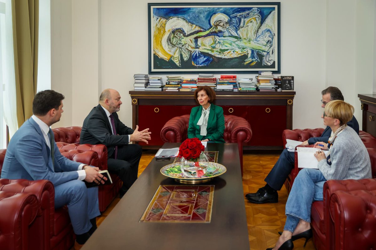 Гордана Сиљановска Давкова (Gordana Siljanovska) tweet media