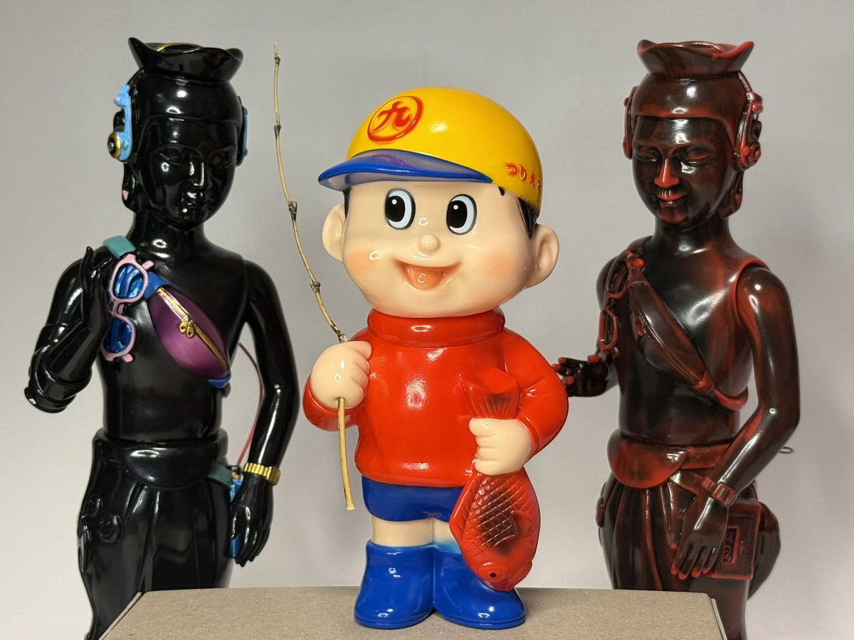 さっそく開けて中身をみたら🎁 かぁいいソフビが入っていたよ