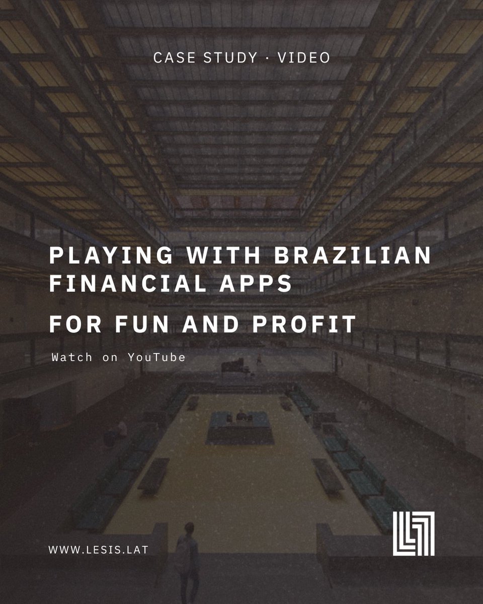 What does digital banking look like from a security perspective?

In this talk, LESIS shares real-world case studies on vulnerabilities in Brazilian financial applications, grounded in ethical security research.

🎥 youtu.be/-2xIAGx5wfY

#LESIS #AppSec #SecurityResearch