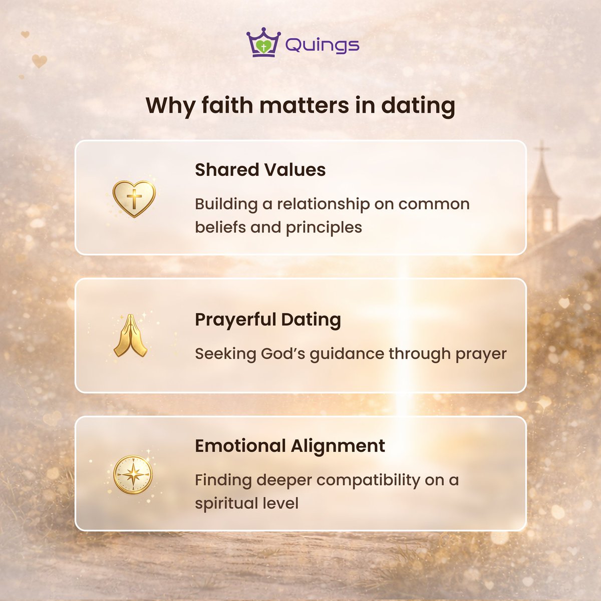 quingsapp's tweet image. Faith changes the way we date
When two hearts align spiritually, love grows deeper, stronger and more intentional

#FaithBasedDating
#ChristianSingles
#GodCenteredLove
#FaithAndLove
#ChristianDatingApp