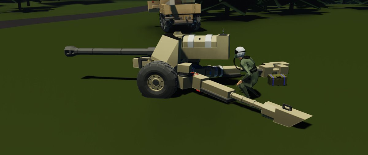 rsoトラクターと対戦車砲