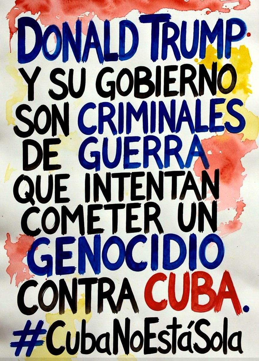 Amplifique usted. 
#CubaEstáFirme