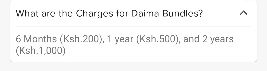 omosjatelo's tweet photo. @Safaricom_Care #ShootYourShot #SafaricomPopoteUlipo

i)  KSh.200 for 6 months
ii) KSh.500 for 1 year 
iii)KSh.1,000 for 2 years https://t.co/SoaUWgYSY8
