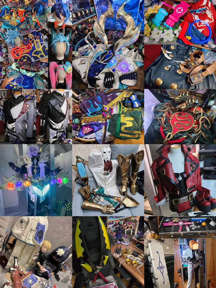 小道具や衣装の制作依頼を受けてみようと考えています！
興味のある方は、ぜひDMでお気軽にお問い合わせください✨