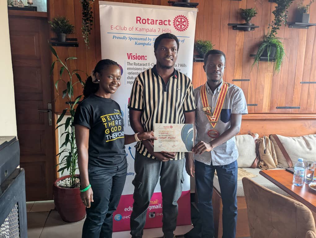 Rotaract E-Club Of Kampala 7 Hills tweet media