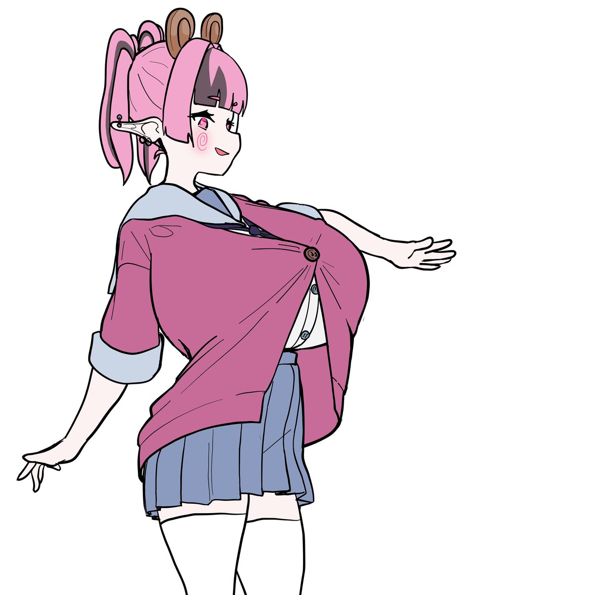 Skebで描いた絵です 