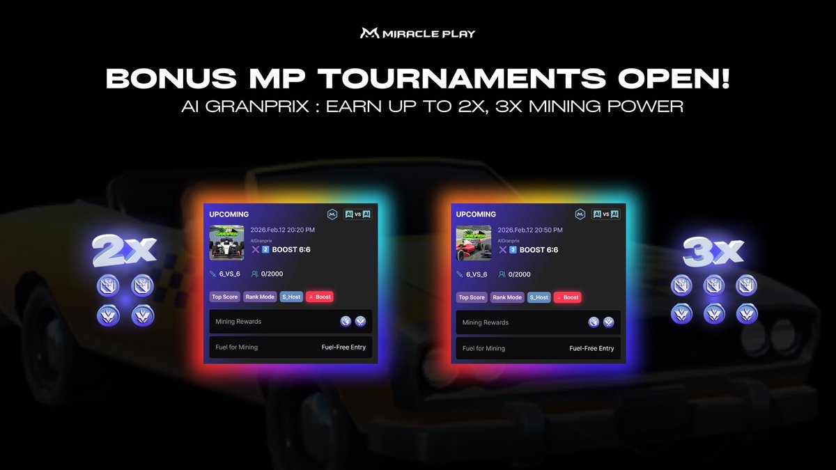 MIRACLE PLAY tweet media