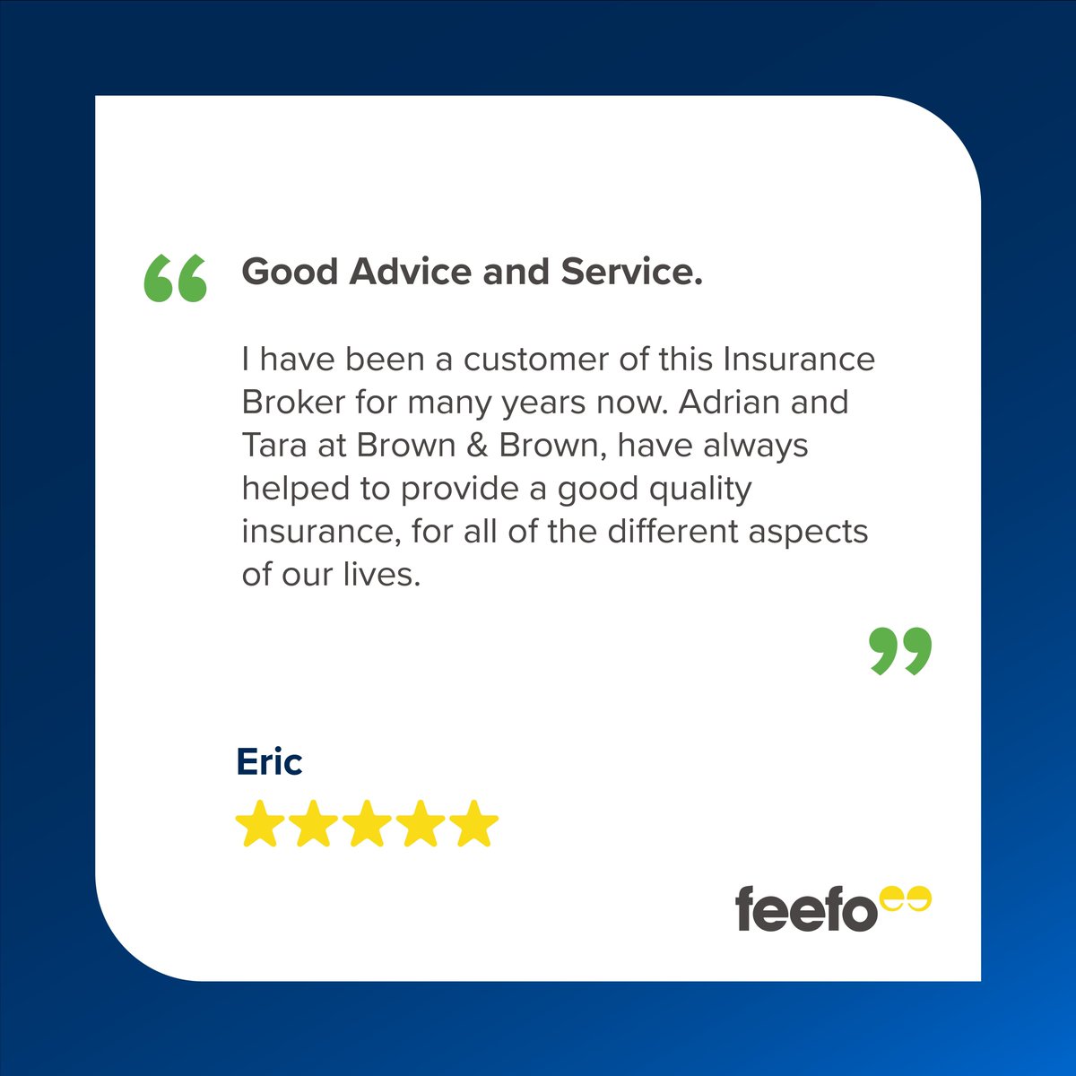 Our strong, performance-based culture is grounded in integrity and focused on doing what’s best for our customers, communities, and teammates. It’s fantastic to see our teammates receiving great feedback. Well done team!
#BBThePowerOfWE #Insurance #CommercialInsurance #Teammates