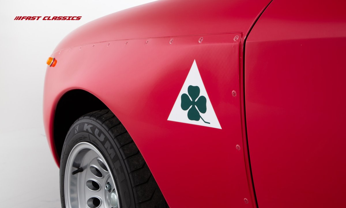 Originally starting life as a GT 1300 Junior, this Evocation was selected for a 2,000+ hour restoration by marque specialists Fred Arve Monsen and Cylmo Trondheim, the car was built with both road and track in mind predominantly using Alfaholics parts.

fast-classics.com/cars/alfa-rome…