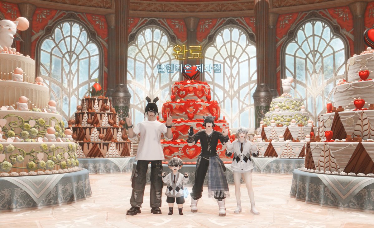 와~~ 5초 남기고 케이크 다 만들었어요 신난다!!