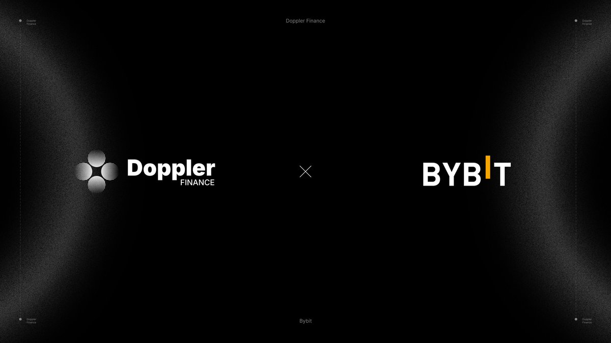 Doppler Finance × Bybit 🤝

<a href="/Bybit_Official/">Bybit</a>, the world’s second-largest crypto exchange by trading volume, is partnering with Doppler Finance to launch institutional-grade XRP yield products on Bybit Earn.