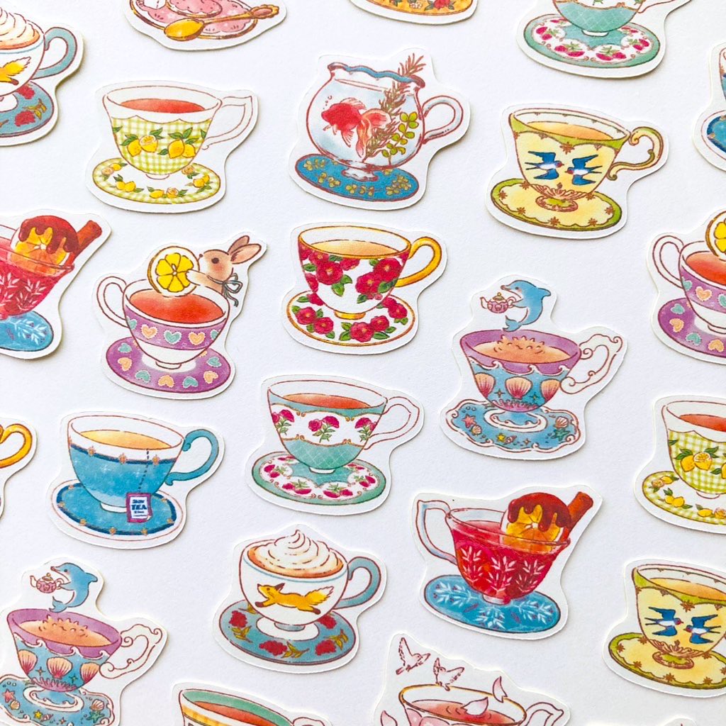 お気に入りのティーカップで☕️