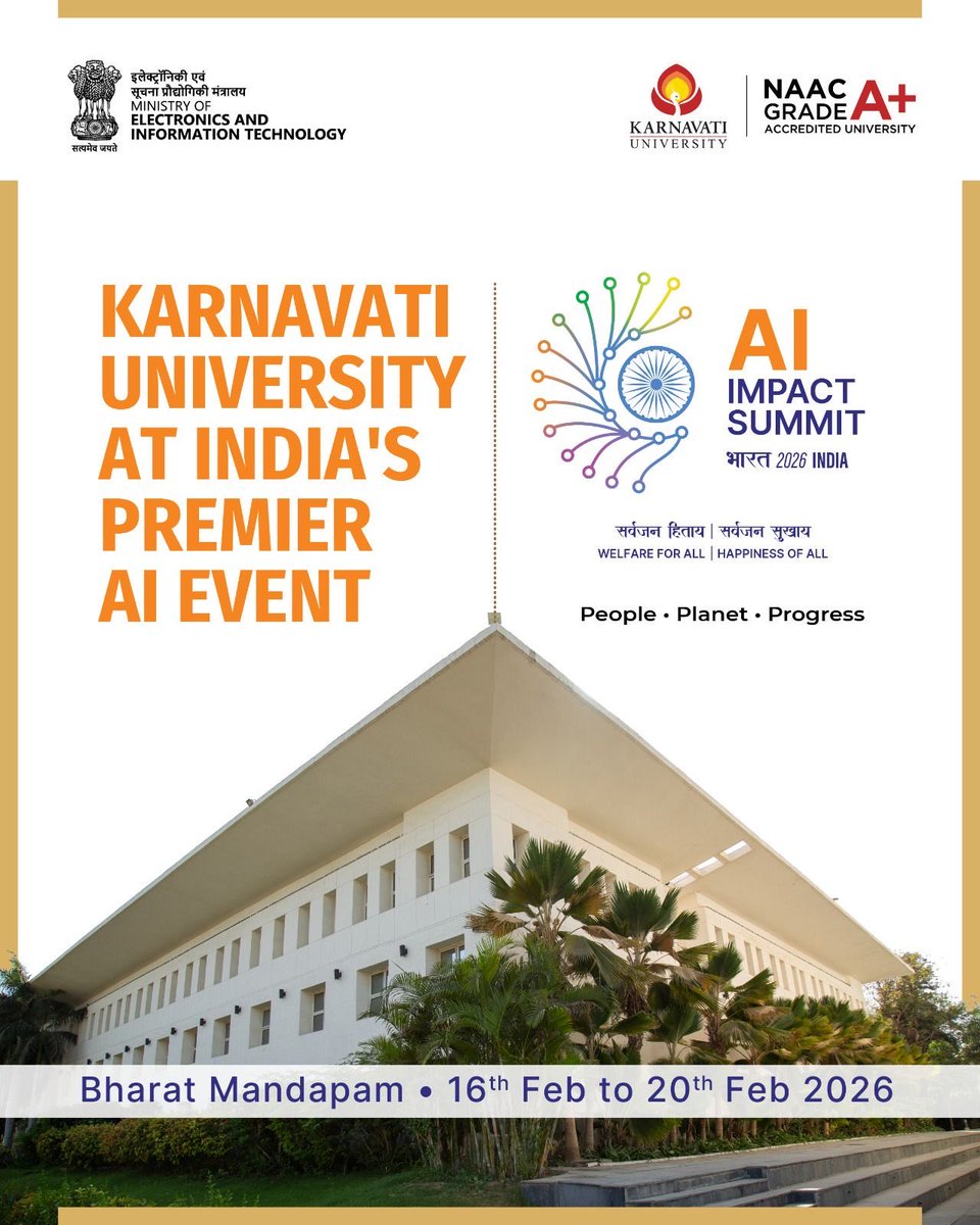 Karnavati University (KU) tweet media