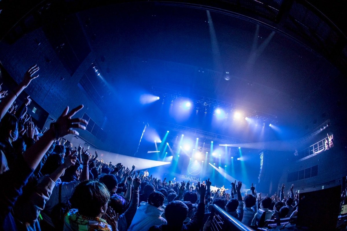 OR_HIROKI's tweet photo. SCANDAL TOUR 2026 ”SCANDALの対バンツアー”福岡・Zepp Fukuoka！今年初ライブでしたが、盛り上がりが凄くてめちゃ楽しかった！イケナイ太陽の親戚にあたる太陽スキャンダラスも聴けたし、進化し続けるSCANDALに圧倒されました。ずっとカッコいい！ありがとうございました〜 https://t.co/ta6zXEnBg8