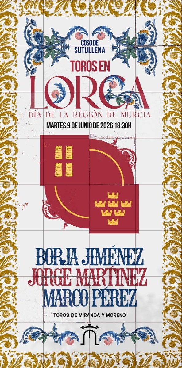 Toros Lorca. Coso de Sutullena tweet media