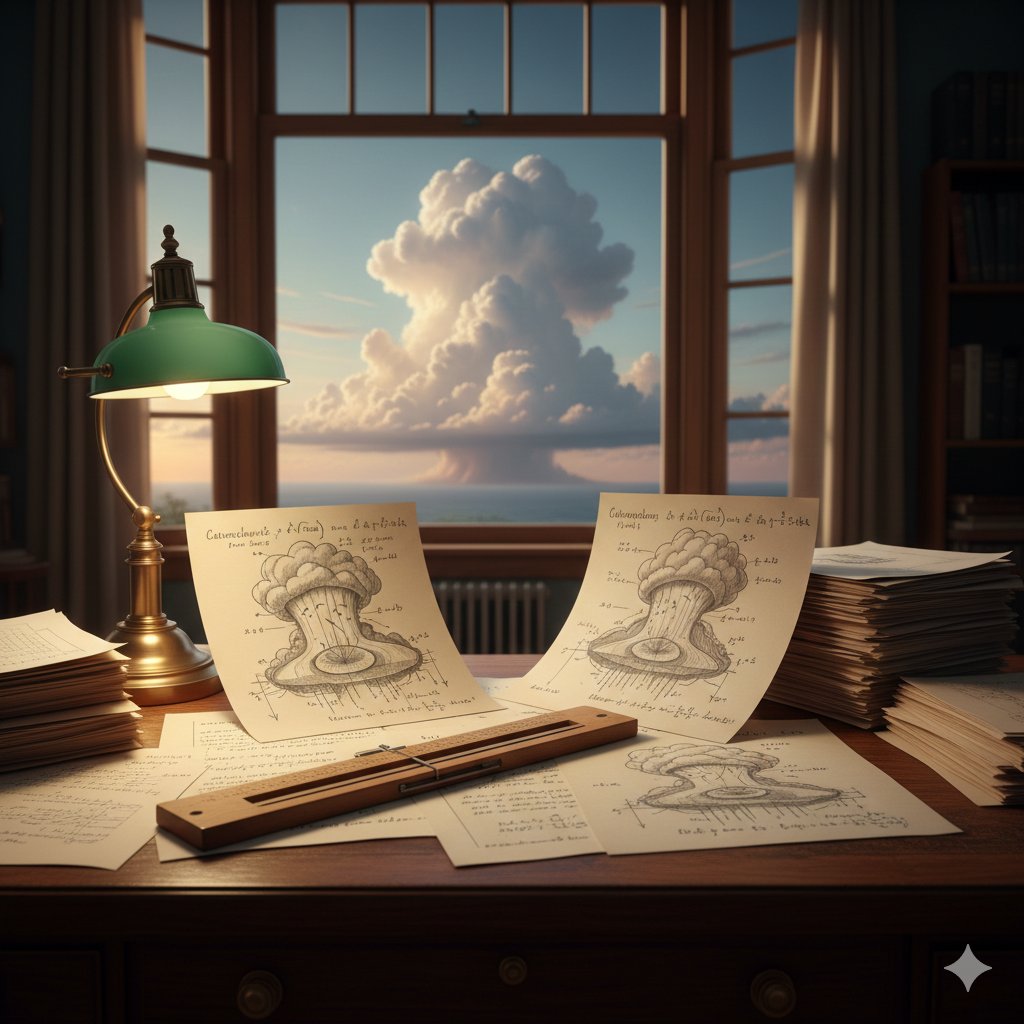 4/8 Imagina el desafío: en una era sin superordenadores, Joanne modelizó la formación de nubes tipo cúmulonimbo en el ámbito tropical y su interacción con el entorno atmosférico. Sus cálculos sentaron las bases para los modelos de circulación atmosférica modernos.🌦️
#Meteorología