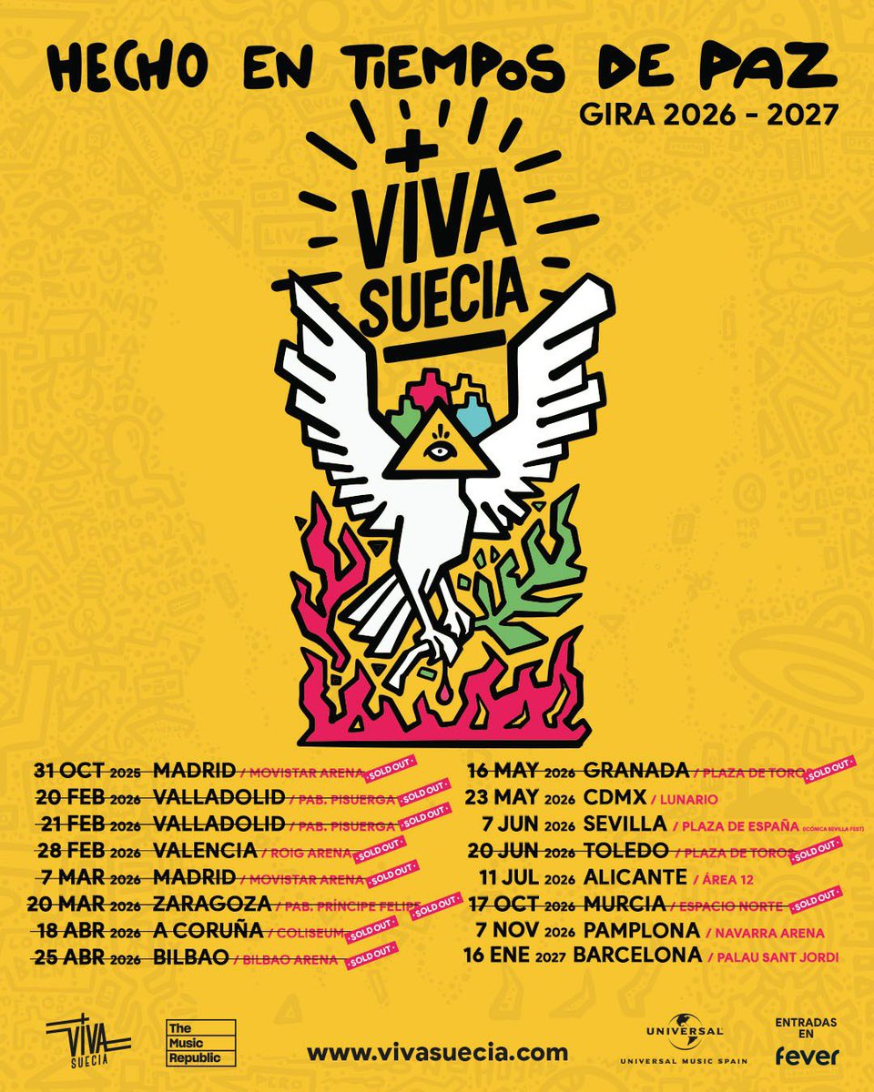 Llevamos toda la semana encerrados en el local con ensayos porque la semana que viene EMPEZAMOS LA GIRAAAAA

Dentro de poco tendréis alguna que otra noticia nuestra, os queremos y os echamos mucho de menos 

QUE GANAS DE TOCAAAAAAR 🔥