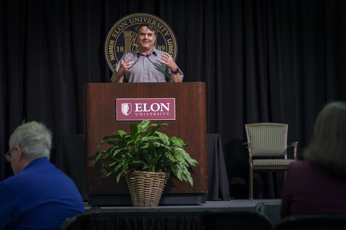 Elon University tweet media