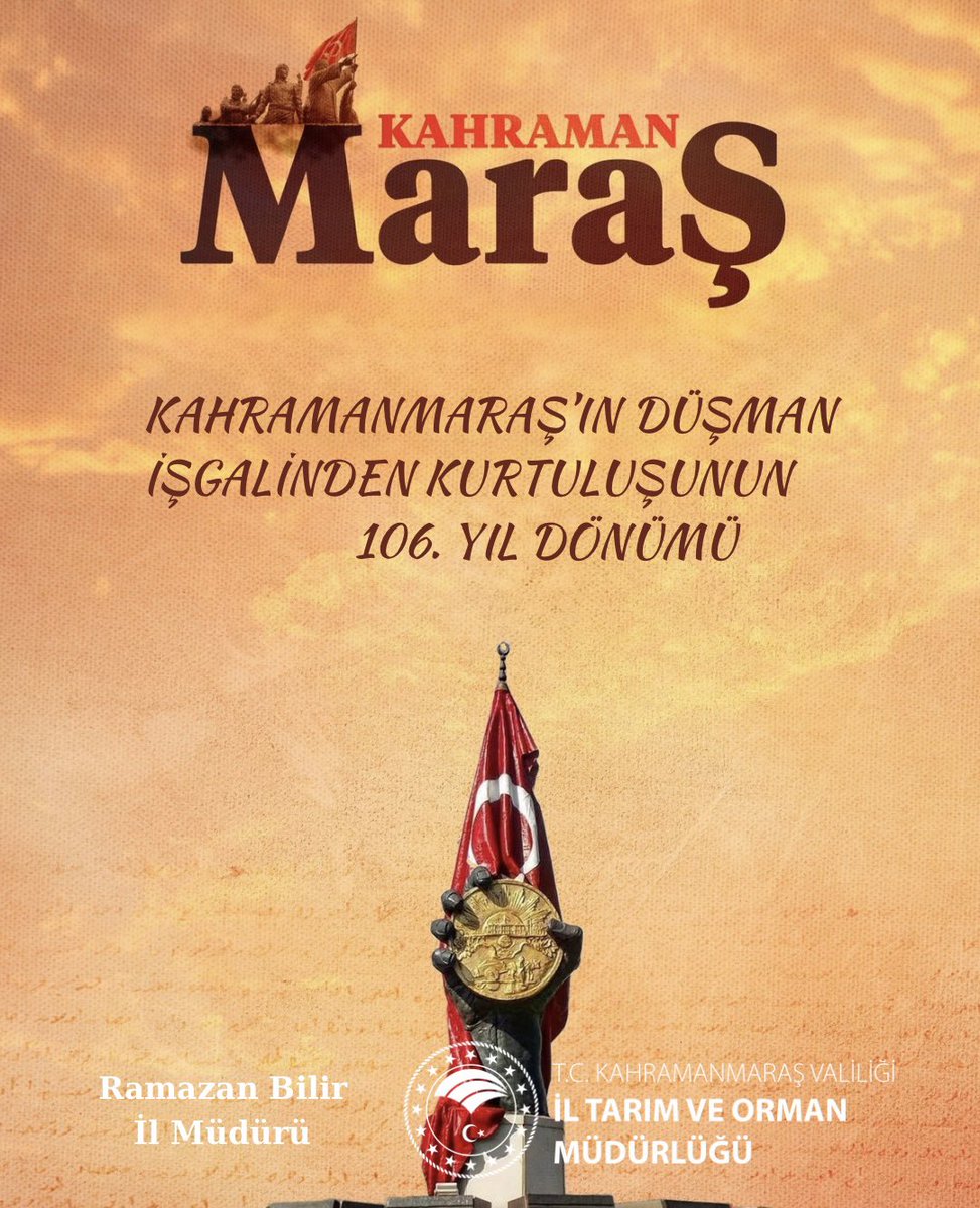 İstiklal uğruna verilen onurlu mücadelenin, birlik ve beraberlik ruhunun en güçlü nişanelerinden biri olan bu anlamlı günde; Sütçü İmam’ın yaktığı bağımsızlık meşalesini ve aziz ecdadımızın kahramanlığını gururla anıyoruz.