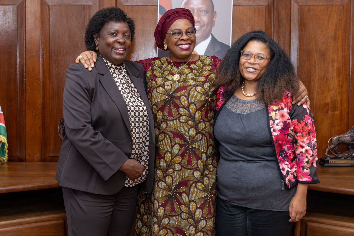 AfDB_Group's tweet photo. They exchanged views on the strong partnership between #Kenya and the @AfDB_Group, reaffirmed the shared commitment to deepening collaboration, and discussed opportunities to further support inclusive growth, regional integration, and sustainable development. https://t.co/tvIdWeQDk0