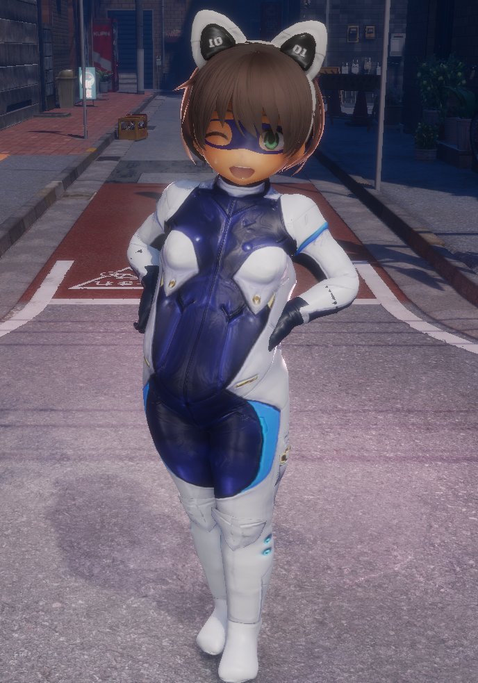 ヒーローくんは以前の服装の方がしっくりくるのでこっちでいこう 