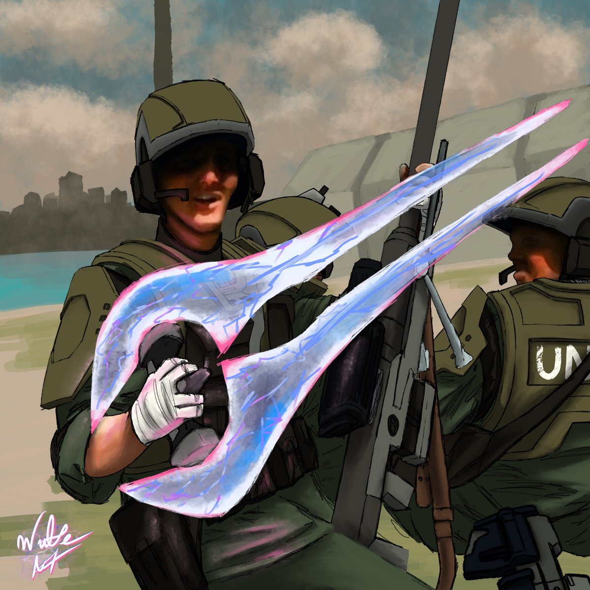 wulfeart's tweet image. With love, from Old Mombasa
#HaloSpotlight