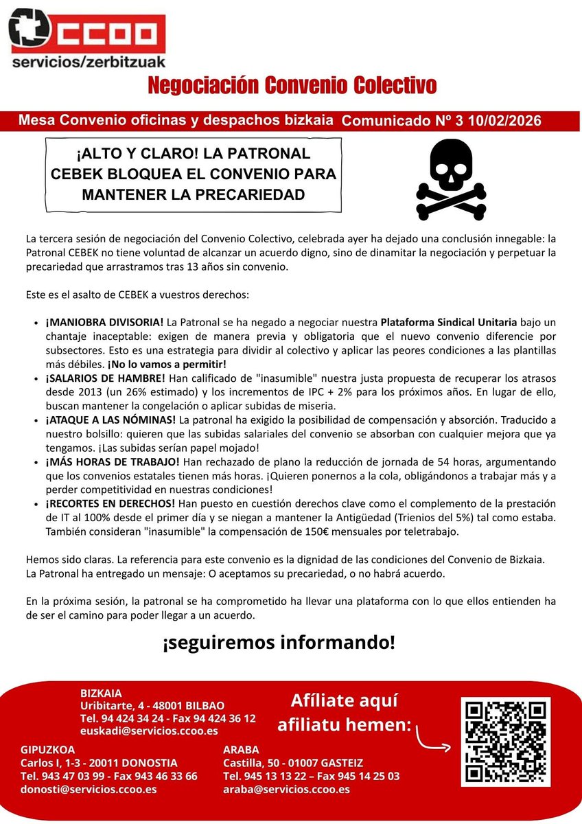 CCOO TECNILÓGICA tweet media