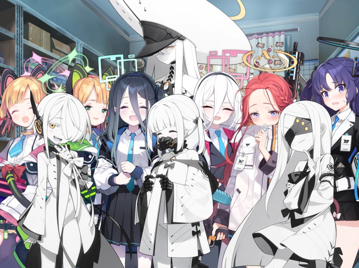 4001ushio's tweet image. 後日談ではゲーム開発部の部室でみんなでゲームして打ち解けて盛り上がるってハッピーエンドでお願いします😭