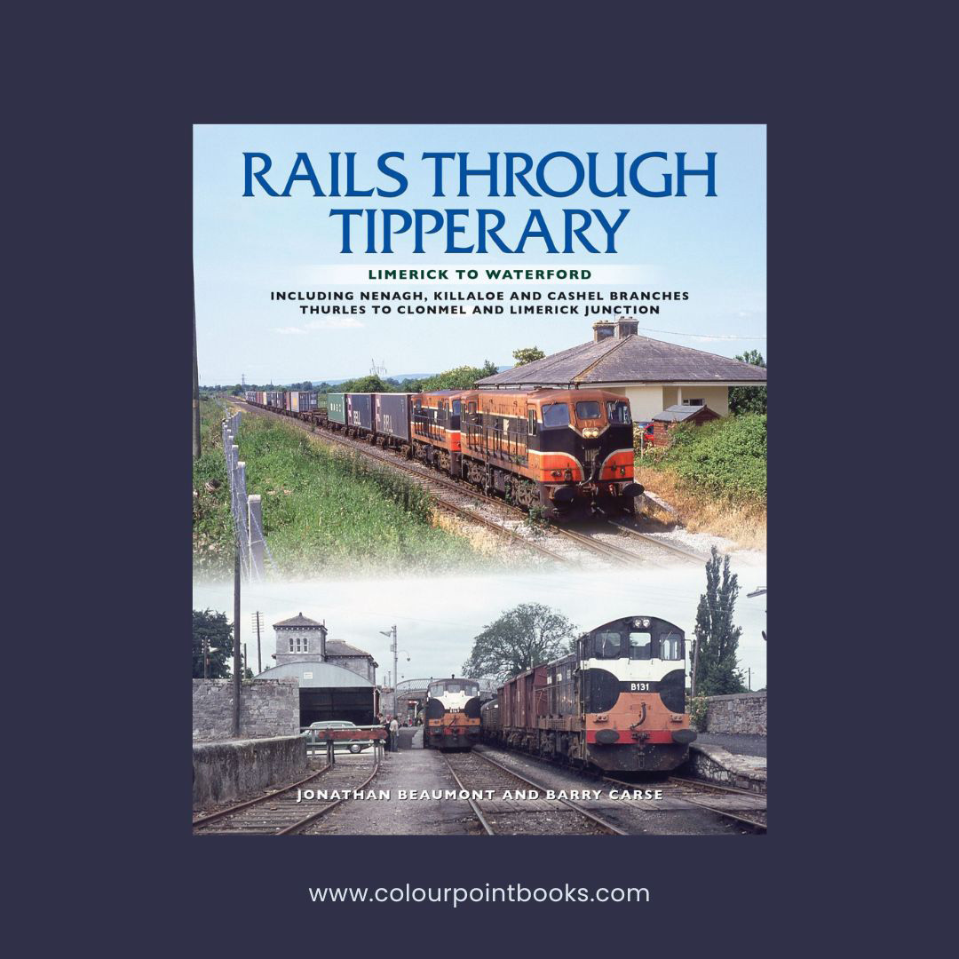 colourpoint's tweet image. Jonathan Beaumont and Barry Carse's 'Rails Through Tipperary' is a scenic photographic odyssey through the ‘Golden Vale’ of County #Tipperary. 

Available here: colourpointbooks.com/product/rails-…

@RailwayMuseum @RailwayHeritage #RailwayHeritage #railwayphotography