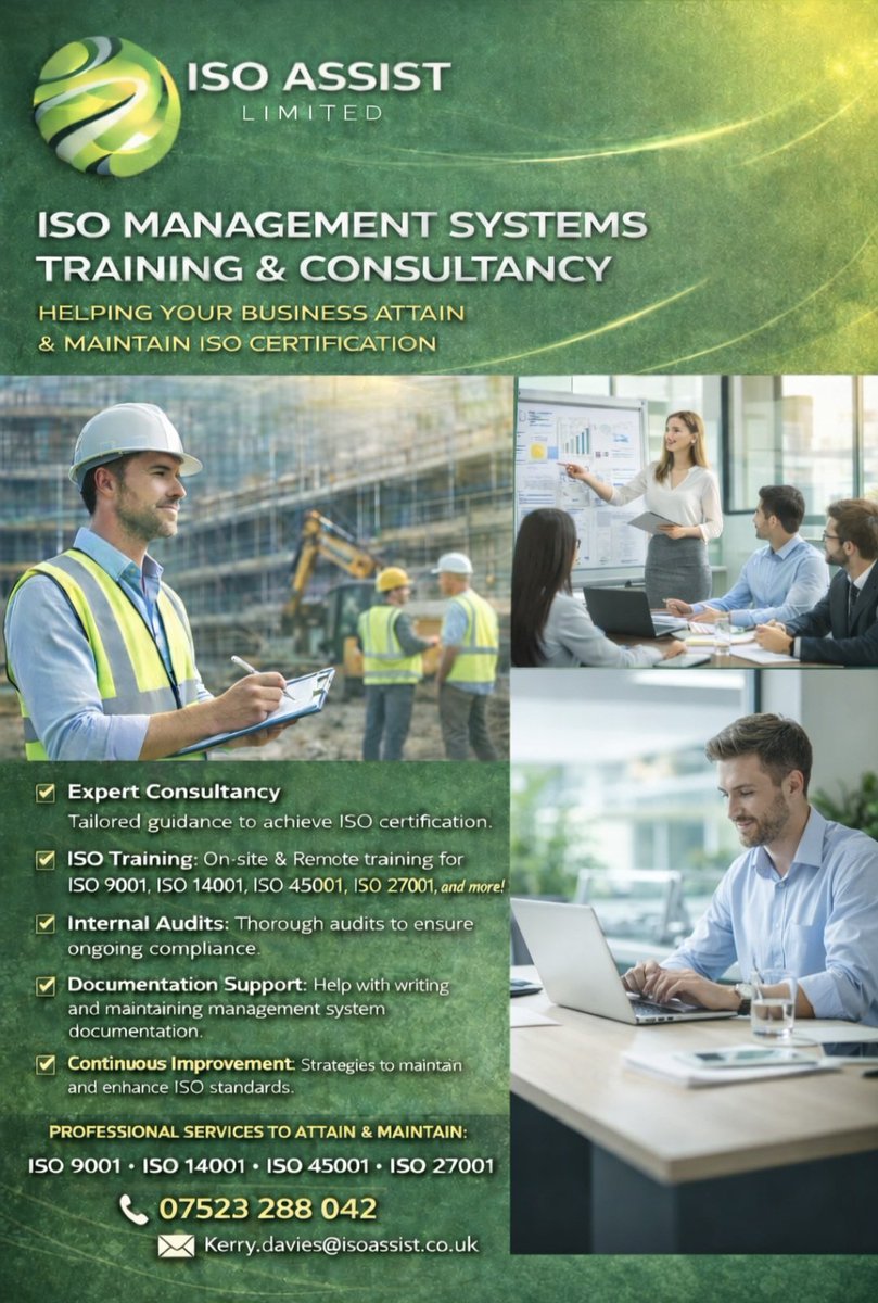 ISO Assist Ltd tweet media