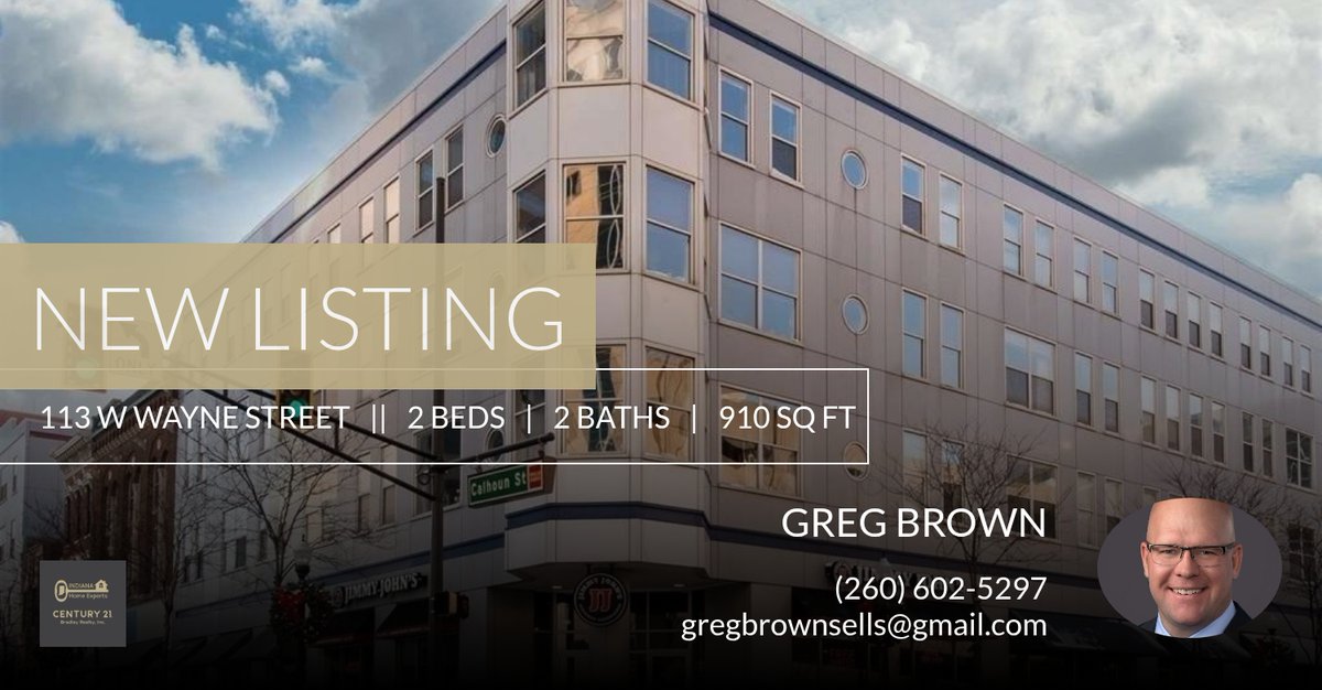 RealHomeExperts's tweet photo. 📍 New Listing 📍 Take a look at this fantastic new property that just hit the market located at 113 W Wayne Street 202 in Fort Wayne. Reach out here or at (260) 602-5297 for more information https://t.co/dGEqIuo1AA https://t.co/e6uOKeA08W