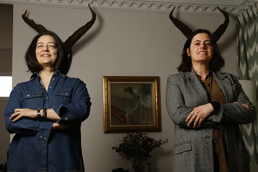 Emilia Landaluce y Rosa Belmonte. Amigas ,franquistas ,amigas de Jiménez Losantos y tertulianas de mesas como es radio y el Hormiguero . Caspa machista por doquier. Dos joyas de señoras