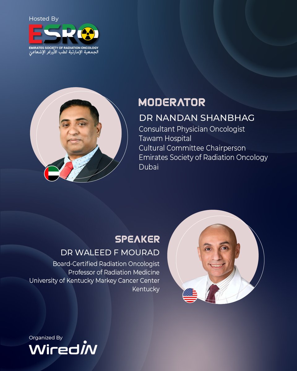EmiratesRO's tweet photo. Join us for a RAISE session hosted by ESRO 🎗

Part 1: Building a Safe &amp; State-of-the-Art SFRT Program

🗓 17 Feb 2026
⏰ 7:30 PM (GMT+4)
🎓 CME Accredited (DHA)

Explore key clinical &amp; operational steps to establish advanced SFRT programs.

🔗 Register: https://t.co/NvBpZa0e0y https://t.co/Vngol8bPWf