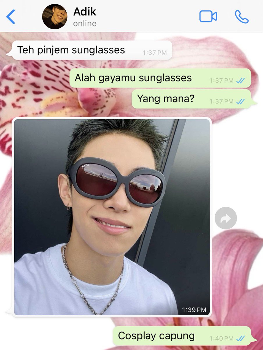 — Daily text from Maurin (ae-ri) and Marvin (ry-ul) as a sibling!