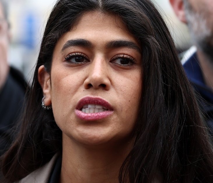 SurmulotsNews's tweet image. ⚡️Rima Hassan attaque l’élu socialiste Ariel Weil sur ses origines, affirmant que sa naissance en « Palestine occupée » pose problème (X).