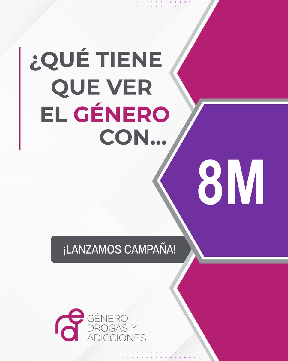 Red Género, Drogas y Adicciones tweet media